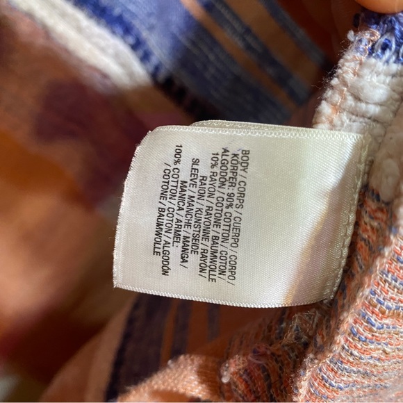 Anthropologie - Elevenses Shoreline Open Cardigan Size M/L - Picture 4 of 7